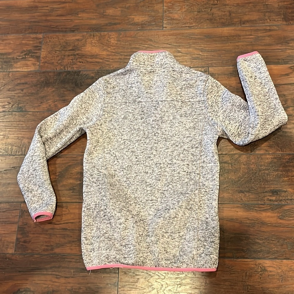 Simply Southern pink/black heather pullover small - Picture 3 of 4